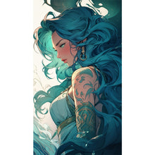 Load image into Gallery viewer, Mystic Priest Girl 40*70CM(Picture) Full Round Drill Diamond Painting