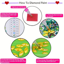 Load image into Gallery viewer, 8Pcs Special Shape Dragon Diamond Painting Fridge Magnet for Fridge Whiteboards