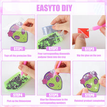 Load image into Gallery viewer, 8Pcs Special Shape Alien Diamond Painting Fridge Magnet for Fridge Whiteboards