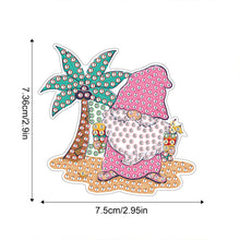 Load image into Gallery viewer, 8Pcs 2D/Flat DIY Ocean Gnomes Diamond Painting Magnets Kit for Art Crafts Gift