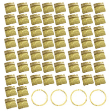 Load image into Gallery viewer, 200Pcs DIY Diamond Painting Bead Sealing Bag Diamond Art Storage Bag (Gold)