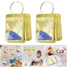 Load image into Gallery viewer, 200Pcs DIY Diamond Painting Bead Sealing Bag Diamond Art Storage Bag (Gold)