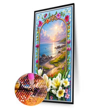 Load image into Gallery viewer, Beach 40*70CM(Canvas) Full Round Drill Diamond Painting