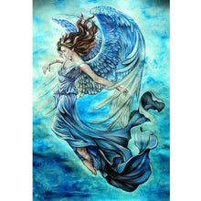 Load image into Gallery viewer, Huancan - Angel - 50*70CM 11CT 3 Stamped Cross Stitch