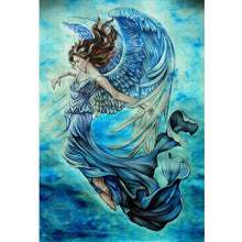 Load image into Gallery viewer, Huancan - Angel - 50*70CM 11CT 3 Stamped Cross Stitch