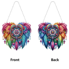 Load image into Gallery viewer, Dream Catcher 2D Flat DIY Diamond Painting Set Diamond Art Pendant Wall Decor