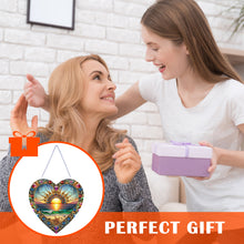 Load image into Gallery viewer, Sunrise 2D Flat DIY Diamond Art Suncatcher Diamond Art Pendant for Home Decor