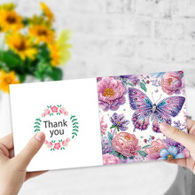 Load image into Gallery viewer, 6PCS Rose Pattern DIY Diamond Art Greeting Cards Diamond Art Handmade Cards