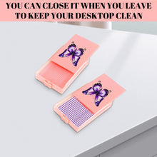 Load image into Gallery viewer, 4Pcs Butterfly Diamond Painting Tray 5D DIY Drills Plate with Sppon & Brush