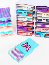Load image into Gallery viewer, 4Pcs Butterfly Diamond Painting Tray 5D DIY Drills Plate with Sppon & Brush