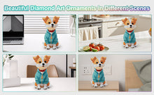 Load image into Gallery viewer, Acrylic 2D Flat DIY Dog Shake Head Desktop Diamond Art Kits Bedroom Table Decor