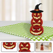 Load image into Gallery viewer, Acrylic 2D Flat DIY Pumpkin Shake Head Desktop Diamond Art Kits Table Decor