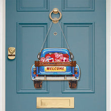 Load image into Gallery viewer, Acrylic Car 2D Flat DIY Rhinestone Diamond Art Window Pendants Wall Door Decor