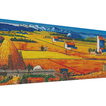 Load image into Gallery viewer, Mona Lisa Silk Brand - Van Gogh'S Harvest - 100*52CM 9CT 4 Stamped Cross Stitch