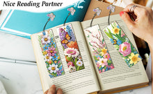 Load image into Gallery viewer, 4Pcs DIY Butterfly Bush Diamond Painting Bookmark Diamond Painting Art Bookmarks