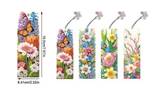 Load image into Gallery viewer, 4Pcs DIY Butterfly Bush Diamond Painting Bookmark Diamond Painting Art Bookmarks