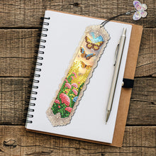 Load image into Gallery viewer, 4Pcs DIY Butterfly Bush Diamond Painting Bookmark Diamond Painting Art Bookmarks