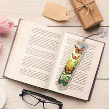 Load image into Gallery viewer, 4Pcs DIY Butterfly Bush Diamond Painting Bookmark Diamond Painting Art Bookmarks