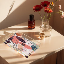 Load image into Gallery viewer, Acrylic Special Shaped Leaf Pattern 5D Diamond Painting Tray Art Craft Decor