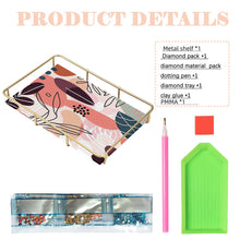 Load image into Gallery viewer, Acrylic Special Shaped Leaf Pattern 5D Diamond Painting Tray Art Craft Decor