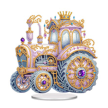 Load image into Gallery viewer, 2D Flat Jewel Car DIY Desktop Diamond Art Kits Diamond Painting Desktop Decor