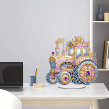 Load image into Gallery viewer, 2D Flat Jewel Car DIY Desktop Diamond Art Kits Diamond Painting Desktop Decor