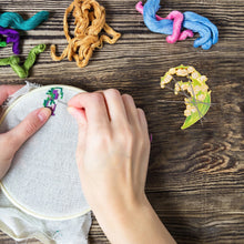 Load image into Gallery viewer, Lily Of The Valley Magnetic Needle Keeper Refrigerator Magnet for Cross Stitch