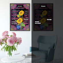 Load image into Gallery viewer, Luminous Diamond Blessing Text 30*40CM(Canvas) Partial Special Shaped Drill Diamond Painting