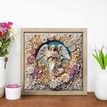 Load image into Gallery viewer, Angel Girl 30*30CM(Canvas) Partial Special Shaped Drill Diamond Painting