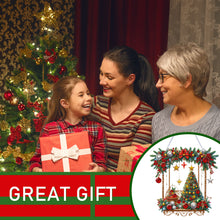 Load image into Gallery viewer, Christmas Xmas Tree 2D Flat DIY Diamond Painting Art Pendant Wall Door Decoration