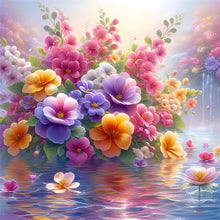 Load image into Gallery viewer, Dream Flower 30*30CM(Canvas) Full Round Drill Diamond Painting