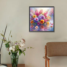 Load image into Gallery viewer, Dream Flower 30*30CM(Canvas) Full Round Drill Diamond Painting