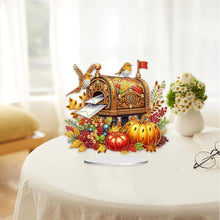 Load image into Gallery viewer, 2D Flat Print Autumn Mailbox DIY Table Top Diamond Painting Ornament Kits