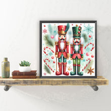Load image into Gallery viewer, Nutcracker Christmas Candy 30*30CM(Canvas) Full Round Drill Diamond Painting