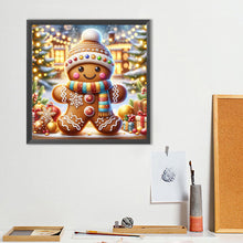Load image into Gallery viewer, Christmas Cookie Man 40*40CM(Canvas) Full Round Drill Diamond Painting