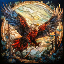 Load image into Gallery viewer, Eagle 40*40CM(Canvas) Full Round Drill Diamond Painting