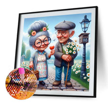 Load image into Gallery viewer, Old Couple 30*30CM(Picture) Full Square Drill Diamond Painting