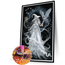 Load image into Gallery viewer, White Witch 40*60CM(Canvas) Full Round Drill Diamond Painting