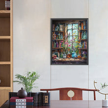 Load image into Gallery viewer, Window Plant 40*50CM(Canvas) Full Round Drill Diamond Painting