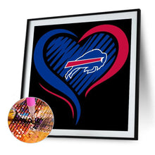 Load image into Gallery viewer, Buffalo Bills 40*40CM(Canvas) Full Round Drill Diamond Painting