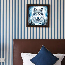 Load image into Gallery viewer, Wolf 40*40CM(Canvas) Full Round Drill Diamond Painting