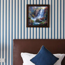 Load image into Gallery viewer, Mountain And Waterfall Scenery 50*50CM(Canvas) Full Round Drill Diamond Painting