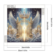 Load image into Gallery viewer, Cross 30*30CM(Canvas) Partial Special Shaped Drill Diamond Painting