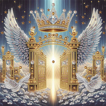 Load image into Gallery viewer, Cross 30*30CM(Canvas) Partial Special Shaped Drill Diamond Painting