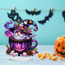 Load image into Gallery viewer, Acrylic Special Shaped Halloween Table Top Diamond Painting Ornament Kits (C)