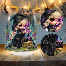 Load image into Gallery viewer, Acrylic Special Shaped Halloween Table Top Diamond Painting Ornament Kits (L)