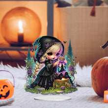 Load image into Gallery viewer, Acrylic Special Shaped Halloween Table Top Diamond Painting Ornament Kits (L)