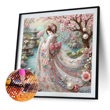 Load image into Gallery viewer, Japanese Beauty 40*40CM(Canvas) Full Round Drill Diamond Painting