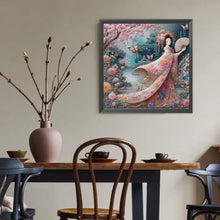 Load image into Gallery viewer, Japanese Beauty 40*40CM(Canvas) Full Round Drill Diamond Painting