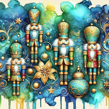 Load image into Gallery viewer, Christmas Nutcracker 40*40CM(Canvas) Full Round Drill Diamond Painting